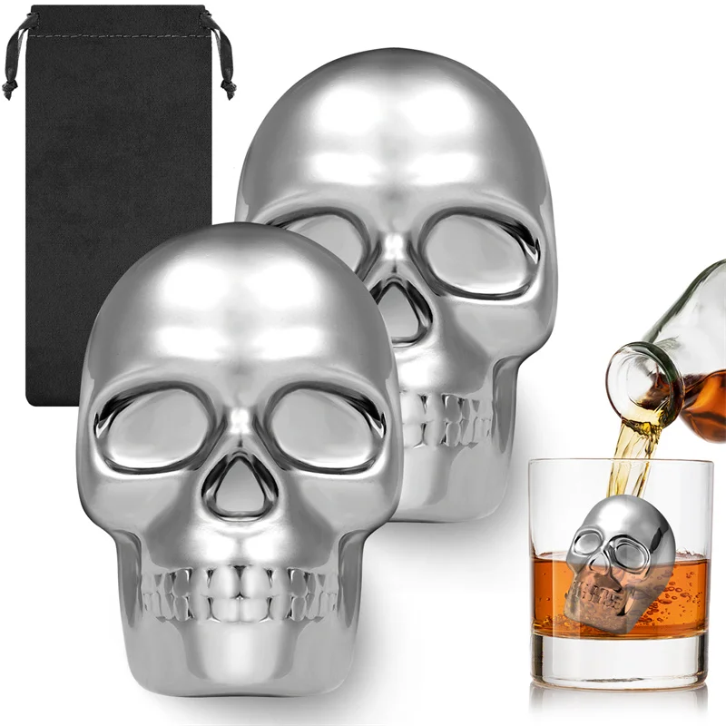 Wine Beer The Whiskey - Pierres à whisky réutilisables en forme