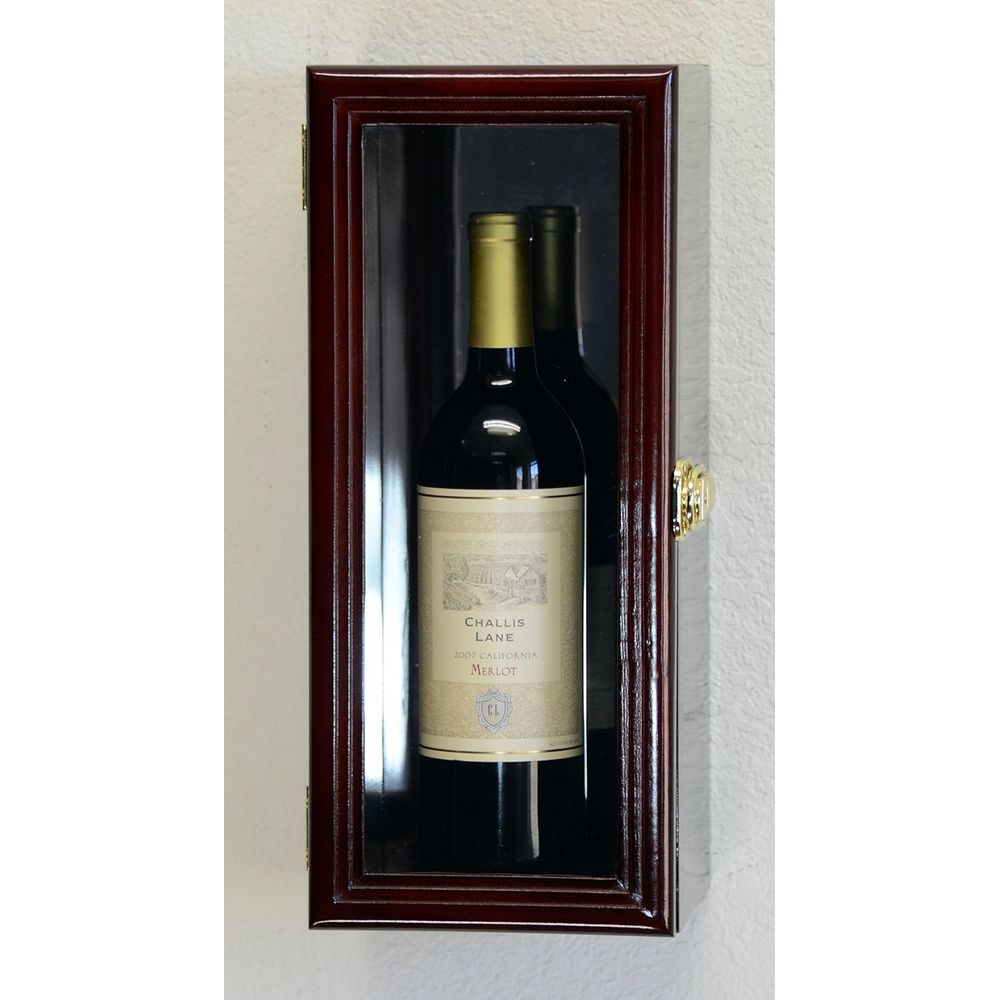 Wine & Beer Shop Photos - Vitrine murale pour bouteilles de vin