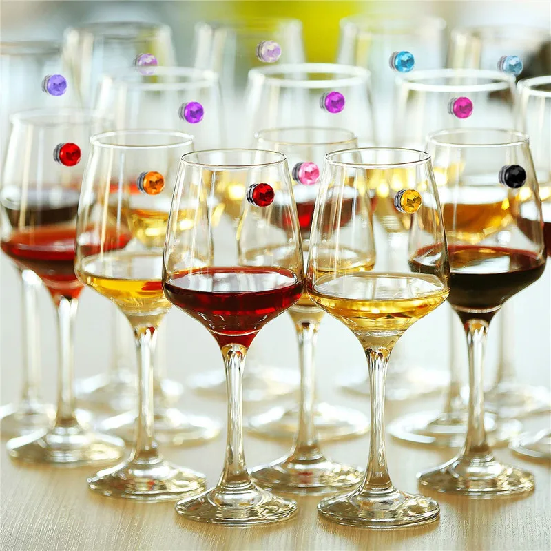 Wine Beer Cooler - Breloques magnétiques en cristal pour décoration