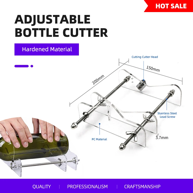 Beer Wine Kit - Kit d'outils de découpe de bouteilles