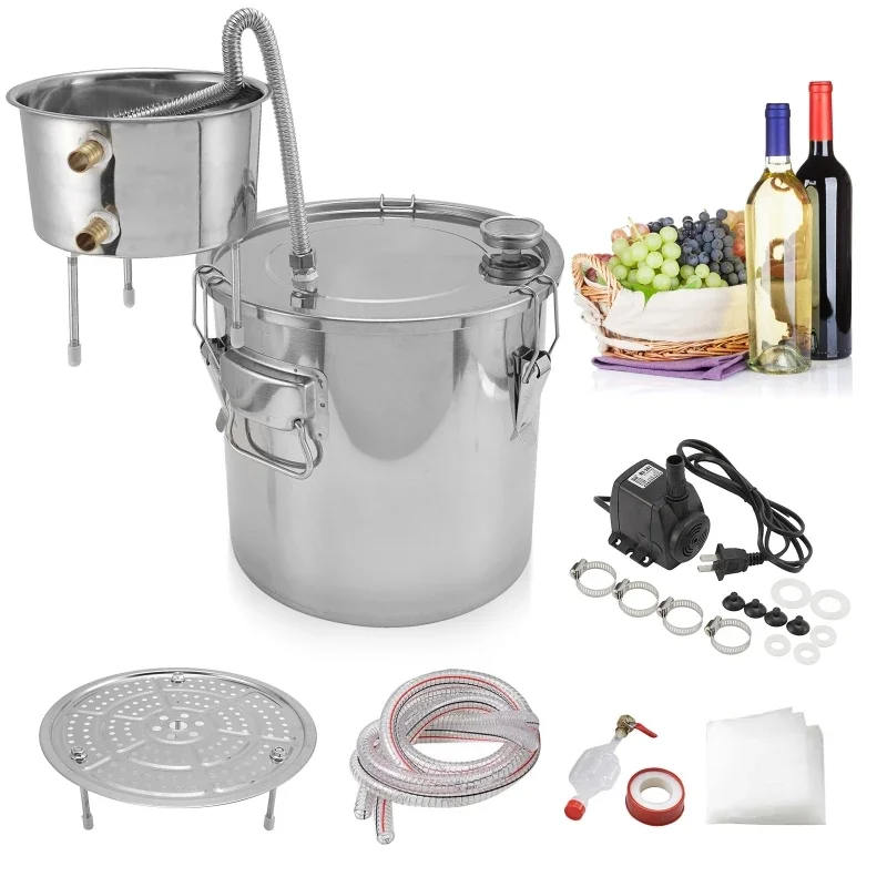 Beer Wine Kit - Kit de Distillation d'Alcool 22L pour