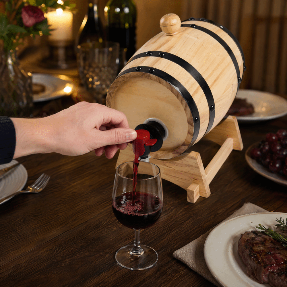 7 barils à vin vintage en pin  - Wine Beer The Whiskey avis et prix