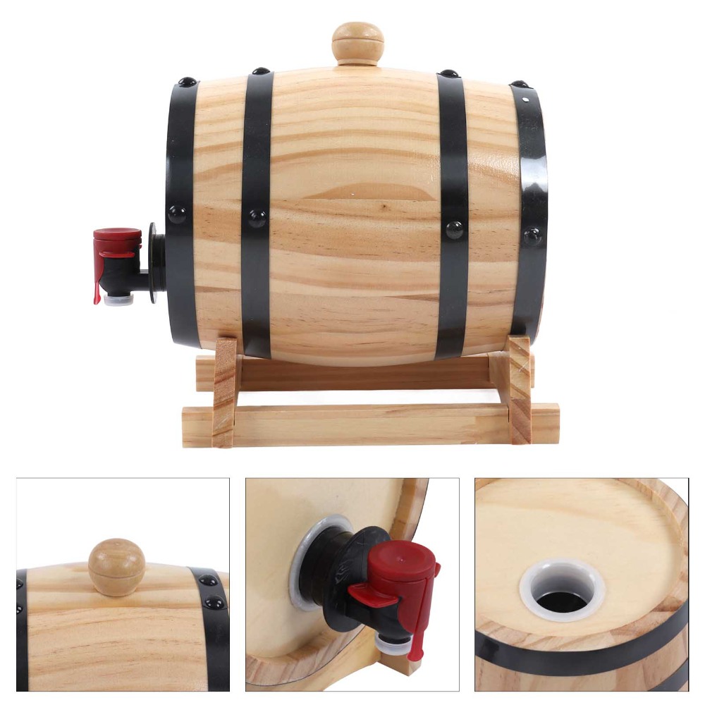 7 barils à vin vintage en pin  - Wine Beer The Whiskey avis et prix