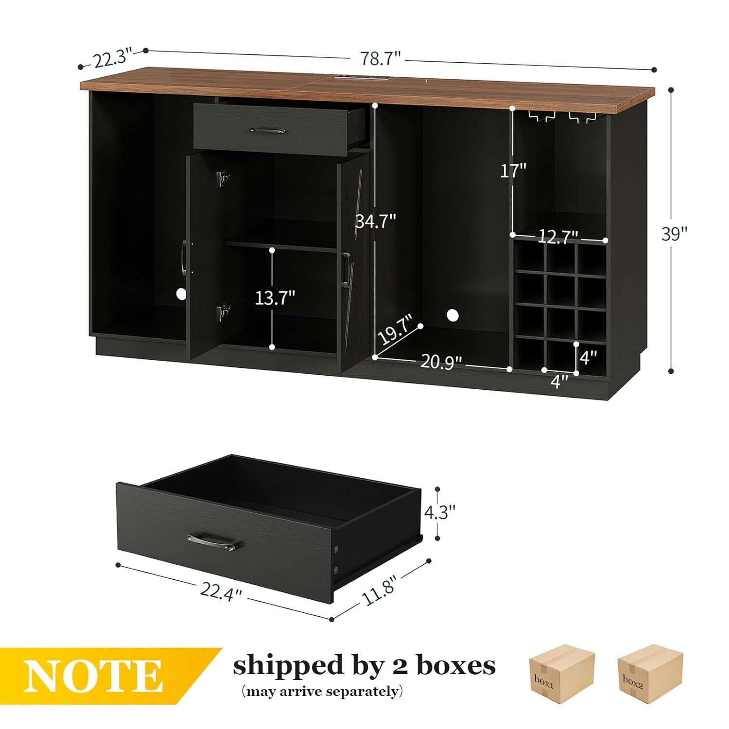 Armoire de bar à café de 78,74 - Wine Beer Cooler avis et prix