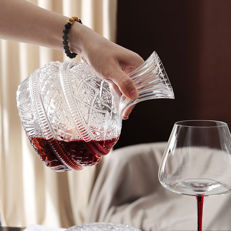 DEOUNY-Carafe à vin rotative e - Wine Beer The Whiskey avis et prix