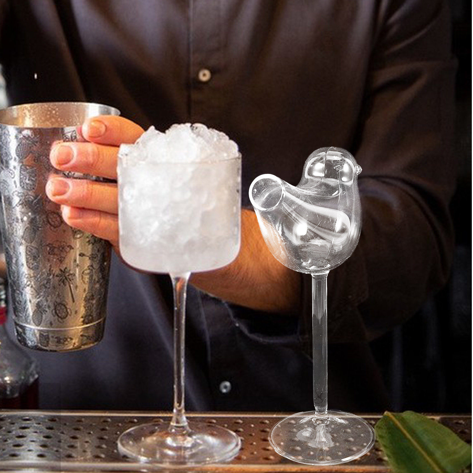 Lot de 4 verres à cocktail fum - Wine Beer Mix avis et prix