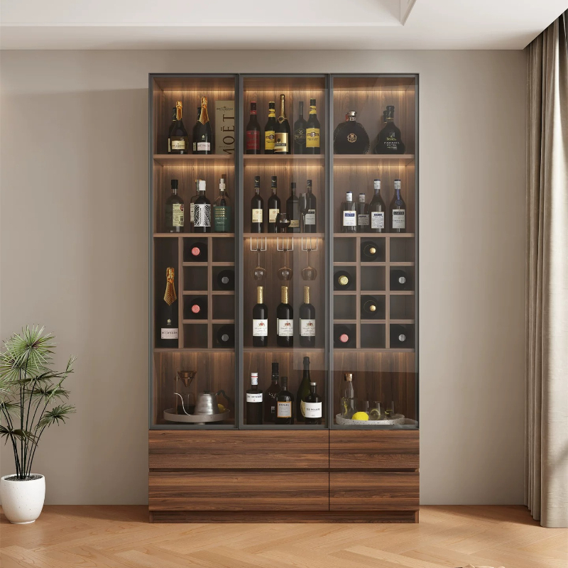 Meubles de salon : vitrines en - Wine & Beer Shop Photos avis et prix