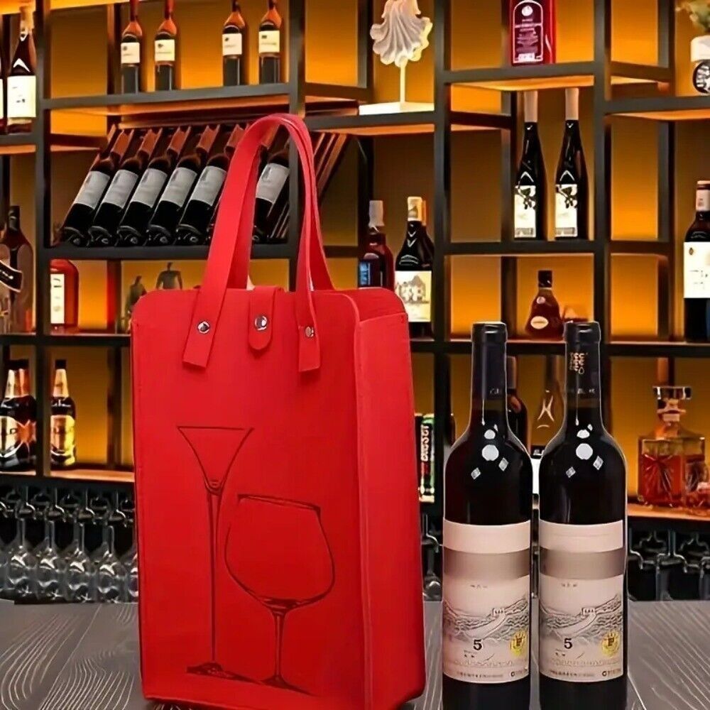 Sac à vin en feutre de haute q - Wine & Beer Shop Photos avis et prix