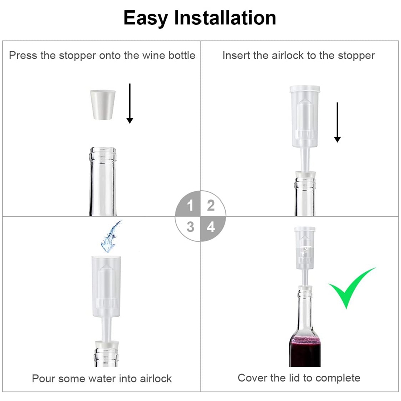 Kit de bouchons de fermentatio - Beer Wine Kit avis et prix