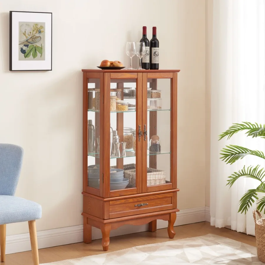 Vitrine en verre éclairée, arm - Wine & Beer Shop Photos avis et prix
