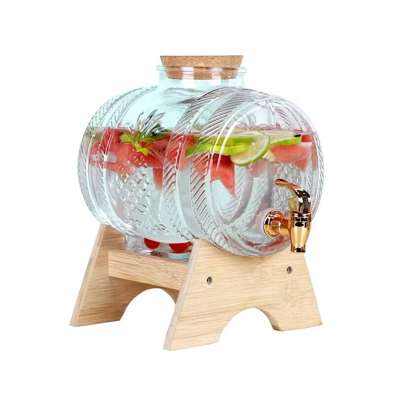Baril de whisky en verre 1L, b - Wine Beer The Whiskey avis et prix