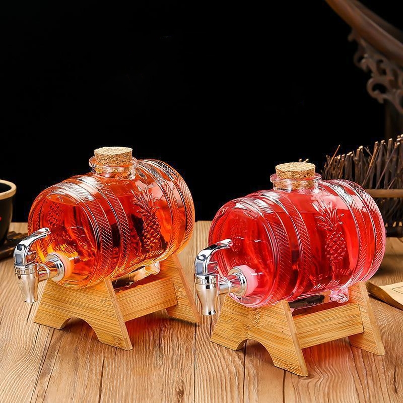 Baril de whisky en verre 1L, b - Wine Beer The Whiskey avis et prix