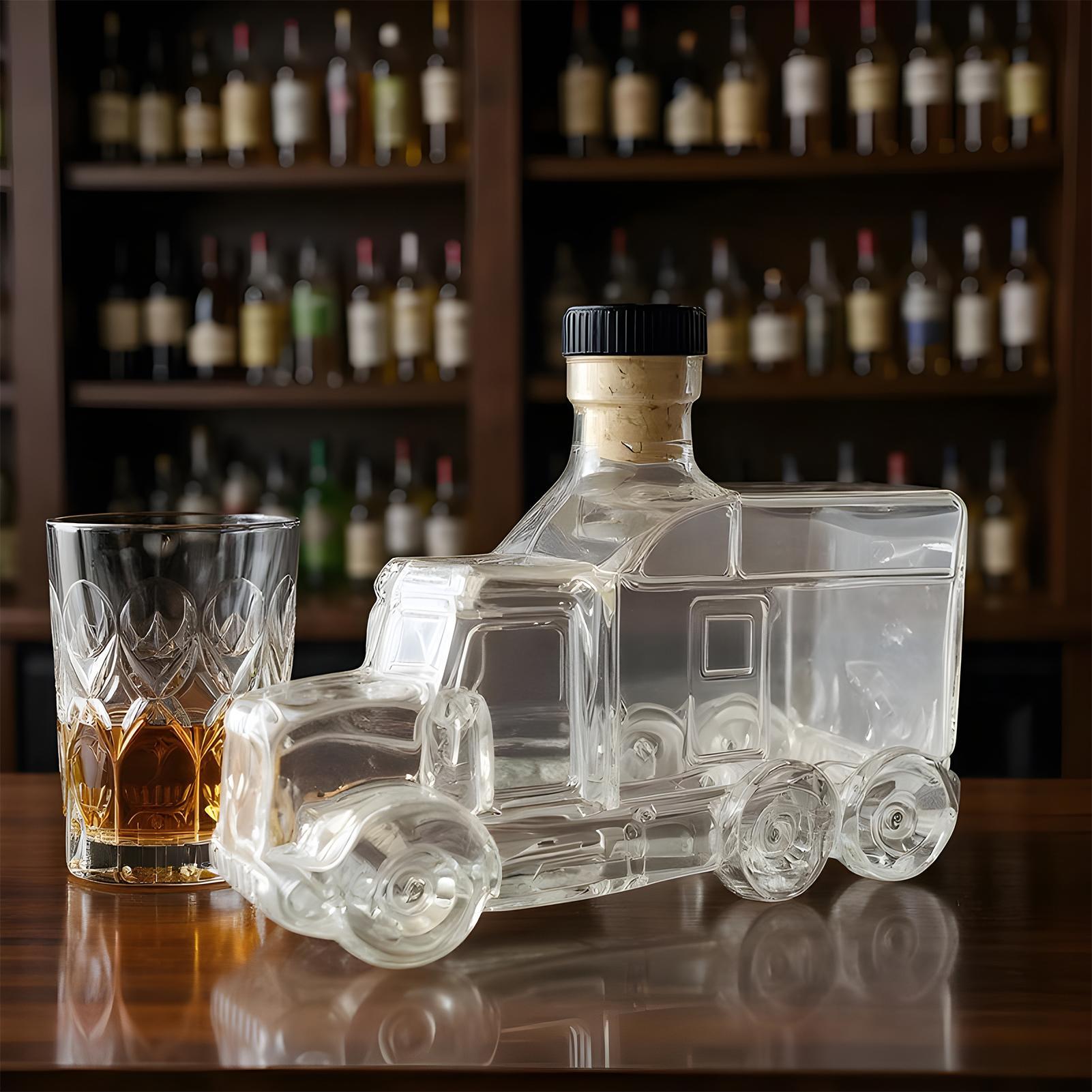 Carafe de bouteille décorative - Wine Beer The Whiskey avis et prix